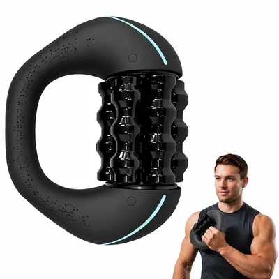 Produktbild von Massageroller Elektrisch Handmassagegerät,mit 3 Geschwindigkeitsstufen, 1800mAh Akku Massagegerät für Tiefengewebsmassage, Tragbarer Rollmassagegerät