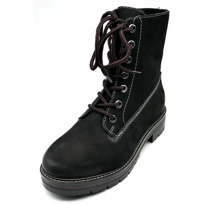 Produktbild von Marco Tozzi Damen Schnürstiefelette in Schwarz, Größe 38