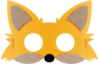 Produktbild von Filz FOX Maske Fuchs Kostüm 18 5x12cm