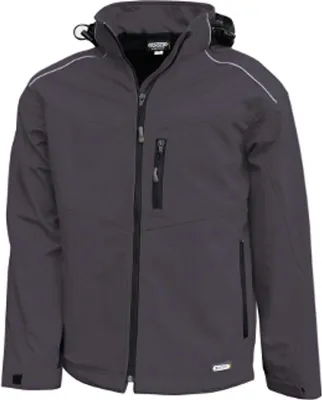 Produktbild von DASSY Softshelljacke TAVIRA + JAKARTA Gr. XS grau
