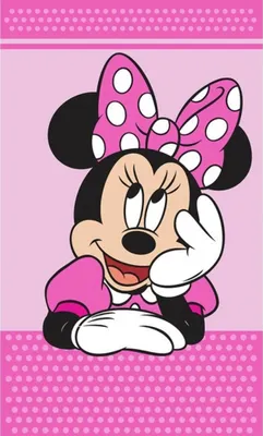 Obrázok produktu pre Minnie Starry Wishes detská osuška 30x50 cm