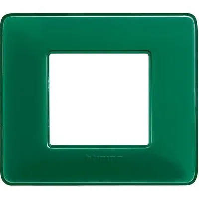 Obrázok produktu pre Bticino Matix 2-Modul-Smaragdplatte AM4802CVS