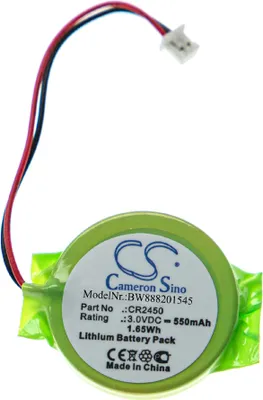 Produktbild von vhbw Batterie kompatibel mit Panasonic GT32T, FP-X, GT32, GT32M Wireless Touchpad (550 mAh, 3 V, Li-Ion)