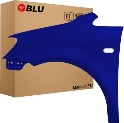 Image de BLU Aile Compatible avec VW Volkswagen Caddy III 3 2K LIFT LL5M Gauche Blau IndienBlau | 2010-2015 | Avant | Peint| Prêt à Monter | Acier