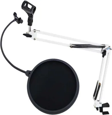 Produktbild von keepdrum NB35 WH Weiss Gelenkarm mit Popschutz