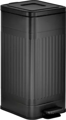 Produktbild von Mülleimer nova mit pedal 30l schwarz 35x27x58 cm - 5 five simply smart