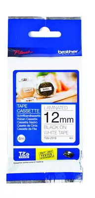 Produktbild von brother TZe Tape TZe 231 Schriftbandkassette Bandbreite:12 mm schwarz weiß