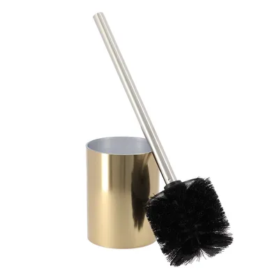 Produktbild von Tendance Toilettenburste Monaco - Gold - H 38 x T 10 cm - Kunststoff - Metallic - Effekt - Toiletten