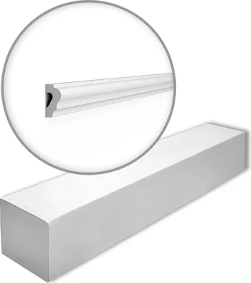 Produktbild von NMC WL2-box WALLSTYL Wandleisten 1 Karton SET mit 36 Stuckleisten | 72 m