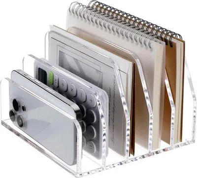 Produktbild von Famanu Acryl Dokumentenorganizer mit 5 Fächern - Transparent