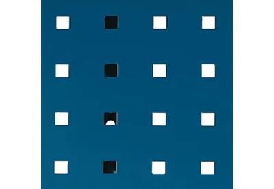 Produktbild von Bott Lochplatte Länge 991 x Breite 457mm enzianblau RAL 5010 - 1402511 7.11