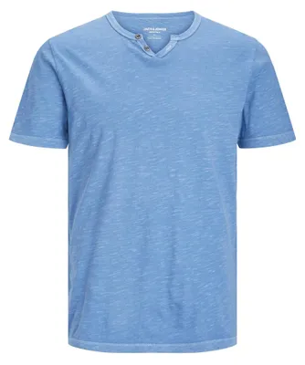 Immagine prodotto di confezione da 1 t-shirt JACK & JONES da uomo JJESPLIT Neck Tee SS