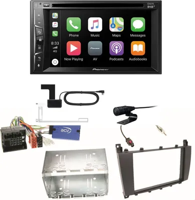Produktbild von Pioneer AVH-Z3200DAB Bluetooth MP3 USB DAB+ Einbauset für Mercedes G Klasse W463