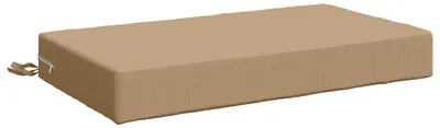 Obrázek produktu pro Sedací polštář SOEST, 100% polyester, barva: béžová, rozměry: 70 x 40 x 10 cm