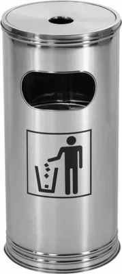 Immagine prodotto di Posacenere a piedistallo WESCO®, acciaio inox, 15 l