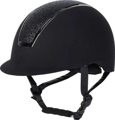 Produktbild von Harry´s Horse Regal Velvet Sparkle Helm Schwarz 55-57 cm Schwarz 55-57 cm