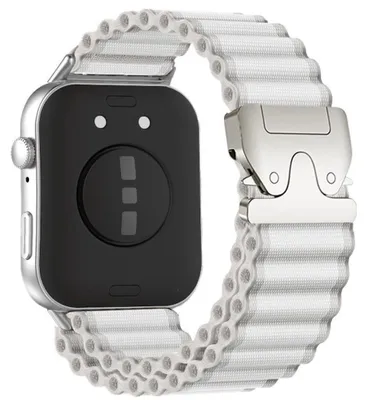 Image de Bracelet en nylon pour l'extérieur, compatible avec les montres Huawei Watch Fit 5 4 / Fit 5 4 Pro / 3, blanc (de rechange)