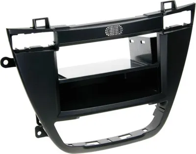 Productafbeelding van 2-DIN dashboardadapter voor Opel Insignia / zwarte Buick, met opbergvak