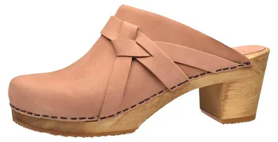 Produktbild von Sanita Wood-Manuella Square Open Clog Salmon Gr.41
