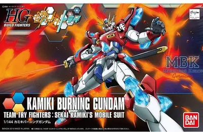 Immagine prodotto di Figure d'azione Bandai KAMIKI BURNING GUNDAM
