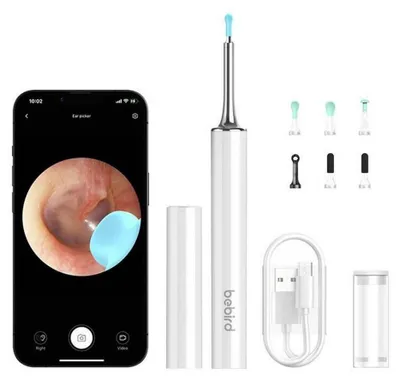 Image de Smart Visual Ear-Clean Rod Bebird T15 white