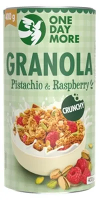 Zdjęcie produktu dla OneDayMore Granola Pistacja & Malina 400g