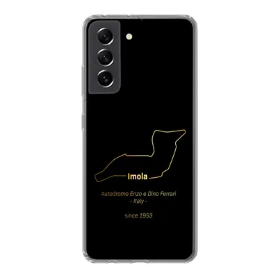 Produktbild von MuchoWow® Handyhülle Schutzhülle Hülle für Samsung Galaxy S21 FE Formel 1 - Imola - Rennstrecke Silikon Softcase Handy Hülle - Mobiltelefonhülle