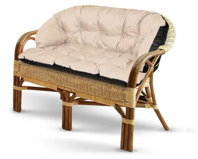 Produktbild von Gartenkissen 190x40 cm für Sofa oder Bank, wasserfest, beige