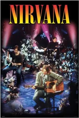 Immagine prodotto di Nirvana - Poster "Unplugged", Maxi PM11942 (Taglia unica) (a colori)