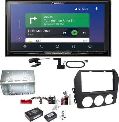 Produktbild von Pioneer AVH-Z9200DAB Android Auto Carplay Bluetooth Einbauset für Mazda MX-5 NC