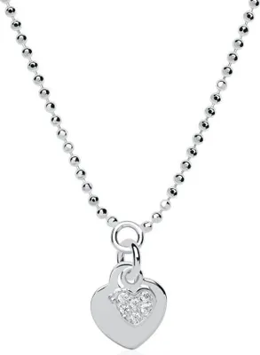 Produktbild von Herzkette Sterlingsilber Zirkonia