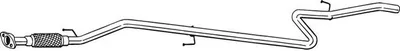 Produktbild von BOSAL Abgasrohr Auspuffrohr für FIAT Doblo Cargo (223) 975-383