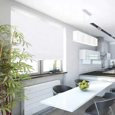 Produktbild von WOLTU Wabenplissee ohne Bohren Verdunklung Thermo Doppelplissee Klemmfix Zweifarbig, Plissee Faltrollo Sonnen-, Jalousie Plisseerollo für Fenster & Tür, Weiß, 55x130cm
