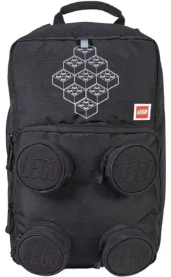 Produktbild von LEGO Bricks Petersen School Backpack 20209-2511, Rucksack, für Jungen, Schwarz, Größe: One size