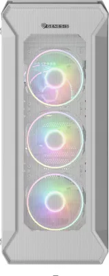 Obrázek produktu pro Počítačová skříň Genesis IRID 505 ARGB WHITE MIDI TOWER (USB 3.0), 4x 120mm ventilátory