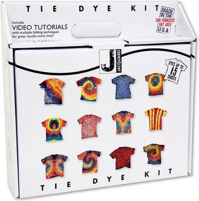 Obrázek produktu pro Jacquard Tie-Dye Set Large Primary 2 - Kreativní řemeslná sada pro děti