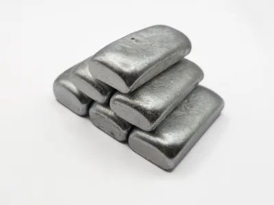 Produktbild von Alu-Guss-Legierung AlSi9Cu3 in 100 g Barren, Gewicht: 500 g