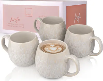 Produktbild von SÄNGER Kaffeebecher Set Korfu 4 teilig