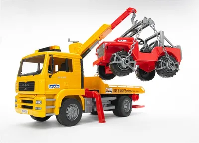 Immagine prodotto di Veicoli commerciali - MAN TGA veicolo trainante con fuoristrada 1:16 - ARCH.