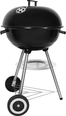 Obrázok produktu pre Prenosný gril na drevené uhlie – priemer 41 cm – hmotnosť 3,7 kg – kov