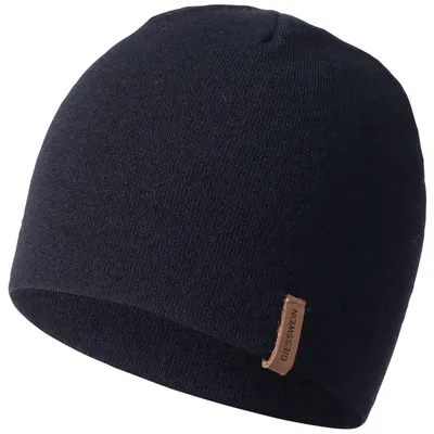 Giesswein sehr leichte Strickmütze Gehrenspitze aus Merino-Wolle. in blau