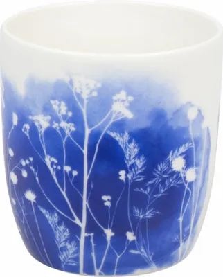 Image de Könitz Gobelet sans anse Cyan Blue Wildflowers, New Bone China, bleu, 200 ml, 11 7 268 2777