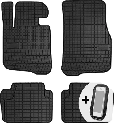 Produktbild von Gummimatten Auto Fußmatten Automatten Passgenau 4-teilig Set - passend für BMW 4er F32 F33 F36 ab 2013