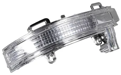 Immagine prodotto di Luce di posizione dello specchietto retrovisore esterno destro a LED trasparente METZGER per, tra gli altri, VW CRAFTER