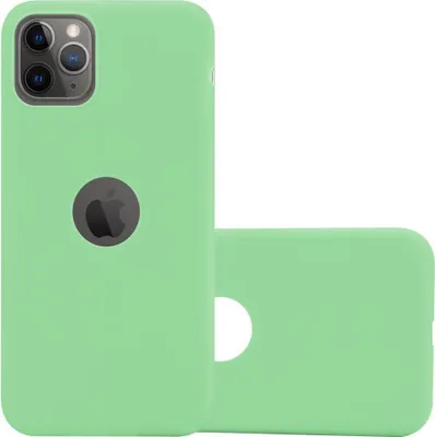 Produktbild von Cadorabo Hülle für Apple iPhone 11 PRO MAX Schutzhülle in Grün Handyhülle TPU Silikon Etui Case Cover