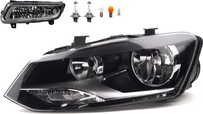 Produktbild von Johns, Scheinwerfer Halogen passend für VW Polo 09 6R 06/09-03/14 H7 H7 L +Nebel+Leuch. 6R1941007E 6R1941007F 6R0941061D