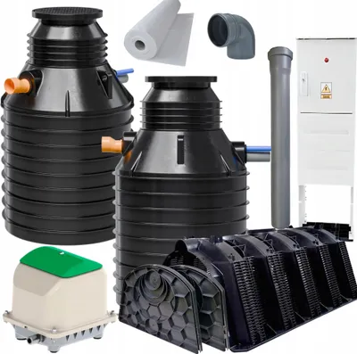 Zdjęcie produktu dla JFC Oczyszczalnia Biologiczna HYDRO H6 4000L SBR | 4 Tunele | Kompletny
