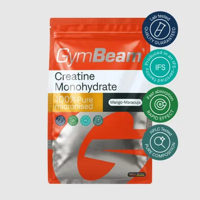 Produktbild von GymBeam - 100% Kreatinmonohydrat, 1500 g, Mango Maracuja