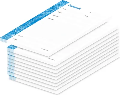 Produktbild von PRICARO Telefonnotizblock, A6, Vernetzung, 10 Stück