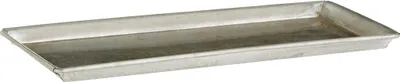 Produktbild von Dehner Pflanzgefäß-Untersetzer, ca. 60 x 18 cm, Zink